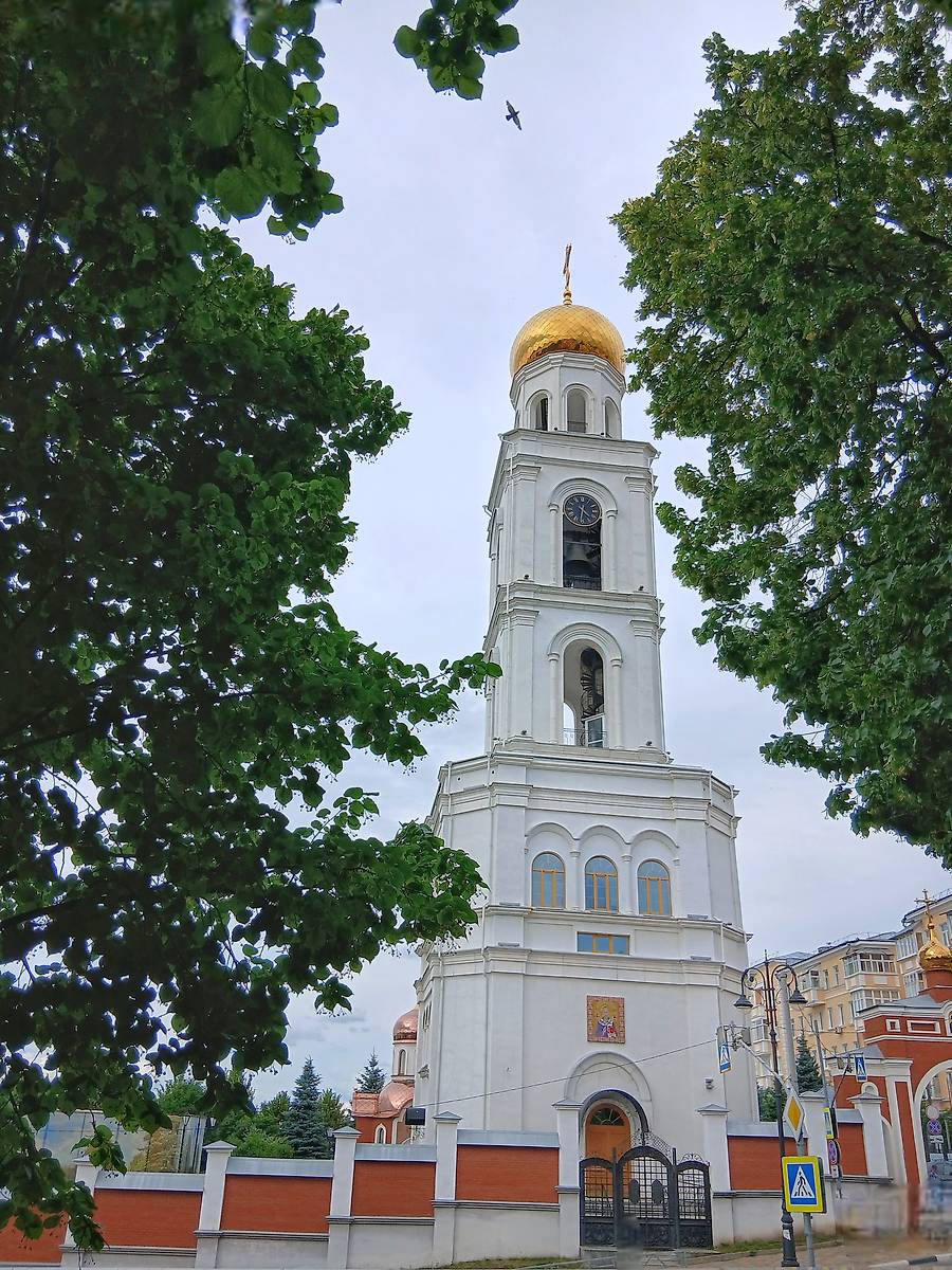 фасады. Иверский женский монастырь. Церковь Николая Чудотворца в колокольне (новая), Самара (Самара, город, Самарская область)