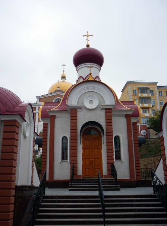 Самара. Иверский женский монастырь. Часовня Царственных страстотерпцев. фасады