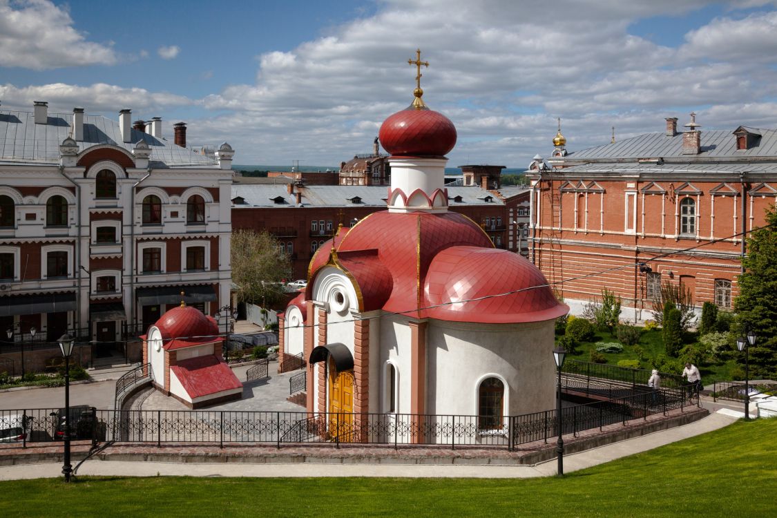 Самара. Иверский женский монастырь. Часовня Царственных страстотерпцев. фасады