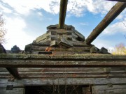 Часовня Николая Чудотворца(?), остатки восьмерика колокольни, вид с востока<br>, Габнево, урочище, Пудожский район, Республика Карелия