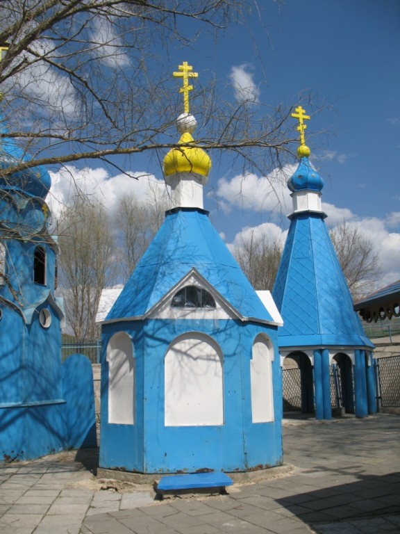 Троицкий женский монастырь. Часовня Казанской иконы Божией Матери, Ташла (Ставропольский район, Самарская область). интерьер и убранство, Часовня и водосвятная сень