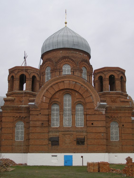 Кривянская. Церковь Покрова Пресвятой Богородицы. фасады, Вид с юга
