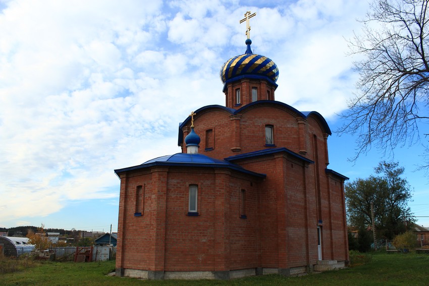 Церковь Михаила Архангела, Васильевка (Ставропольский район, Самарская область). общий вид в ландшафте