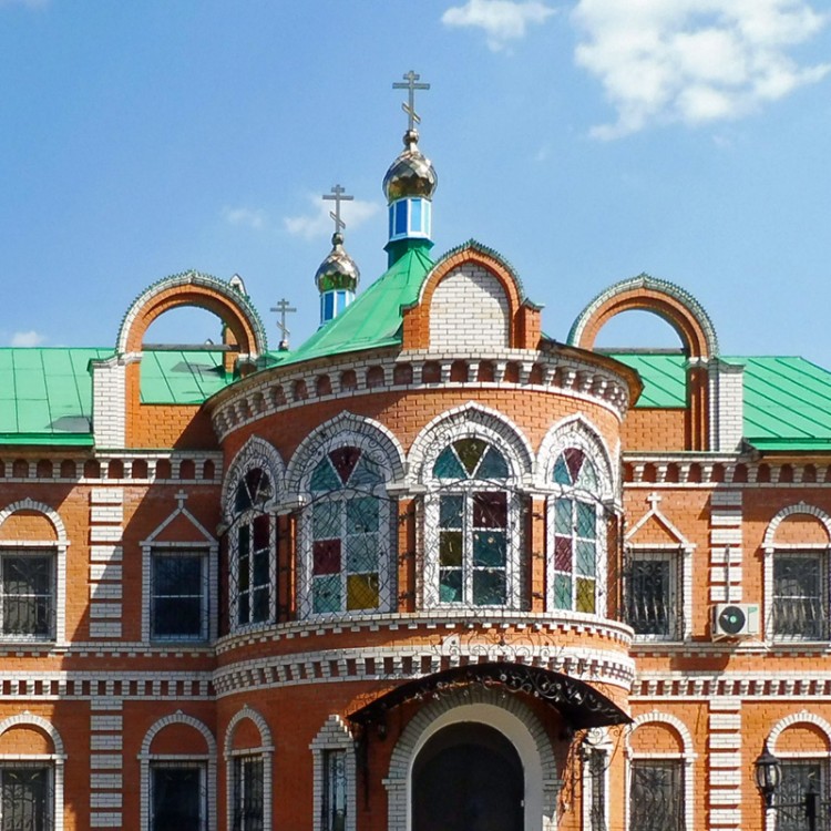 Казанский Чимеевский мужской монастырь. Церковь Серафима Саровского, Чимеево (Белозерский район, Курганская область). архитектурные детали