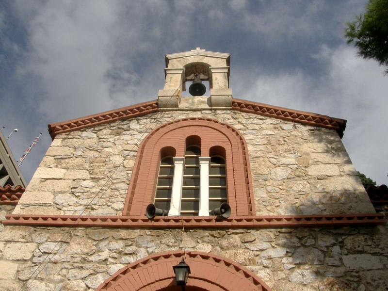 Афины (Αθήνα). Церковь Николая Чудотворца. фасады, Западный фасад