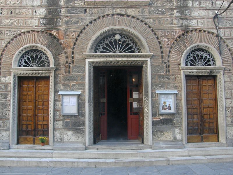 Церковь Троицы Живоначальной, Афины (Αθήνα) (Аттика (Ἀττική), Греция). архитектурные детали