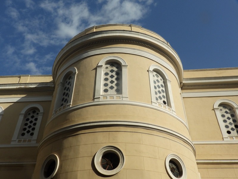 Церковь Ирины (Македонской?), Афины (Αθήνα) (Аттика (Ἀττική), Греция). архитектурные детали, Боковая апсида