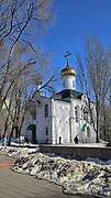 Самара. Бориса и Глеба в Парке Победы, церковь