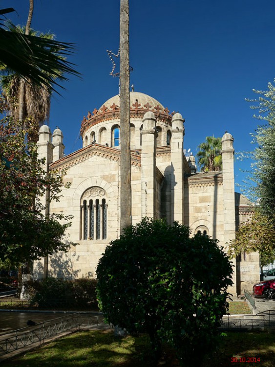 Церковь Георгия Победоносца, Афины (Αθήνα) (Аттика (Ἀττική), Греция). фасады