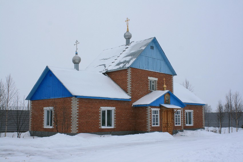 Печорский Богородицкий Скоропослушнический женский монастырь, Печора (Печора, город, Республика Коми). общий вид в ландшафте