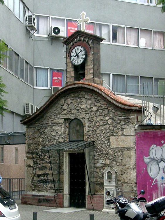 Церковь Кириака, Афины (Αθήνα) (Аттика (Ἀττική), Греция). фасады