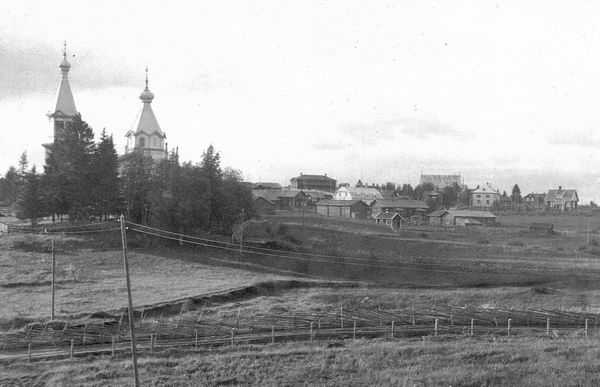 Корписелька. Церковь Николая Чудотворца. архивная фотография