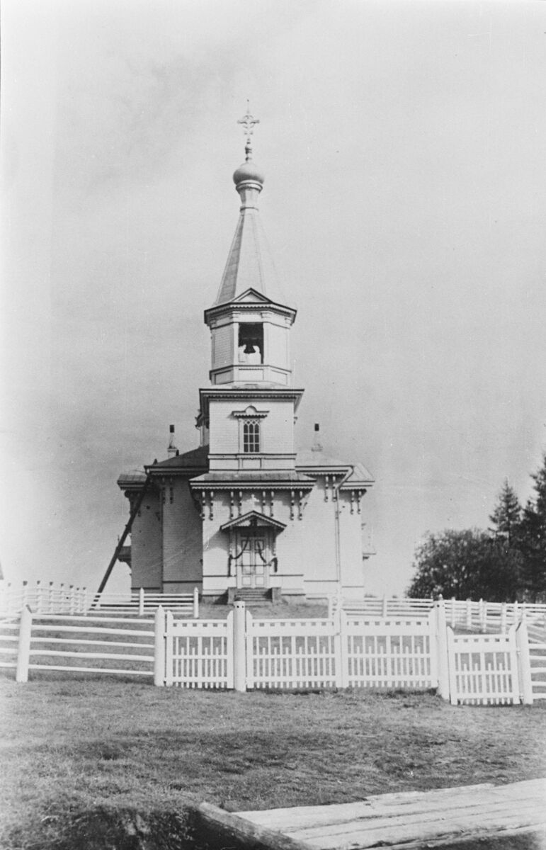 Церковь Николая Чудотворца, Корписелька (Суоярвский район, Республика Карелия). архивная фотография, Фото 1920-30-ых годов с сайта www.finna.fi