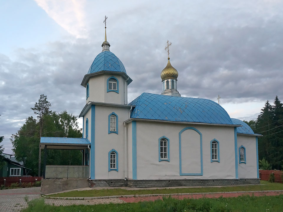 Ерцево. Церковь Казанской иконы Божией Матери. фасады