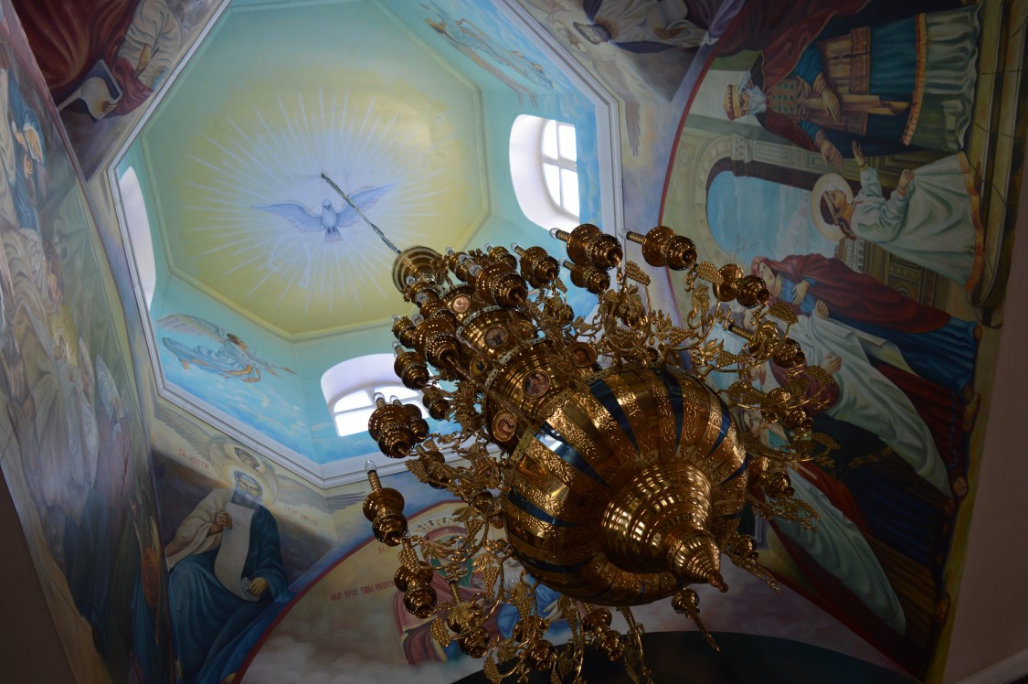 Новомихайловка. Покровский Эннатский мужской монастырь. интерьер и убранство