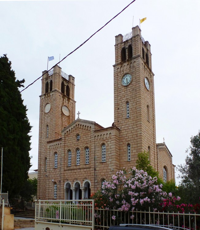 Церковь Николая Чудотворца, Эгина (Аттика (Ἀττική), Греция). фасады