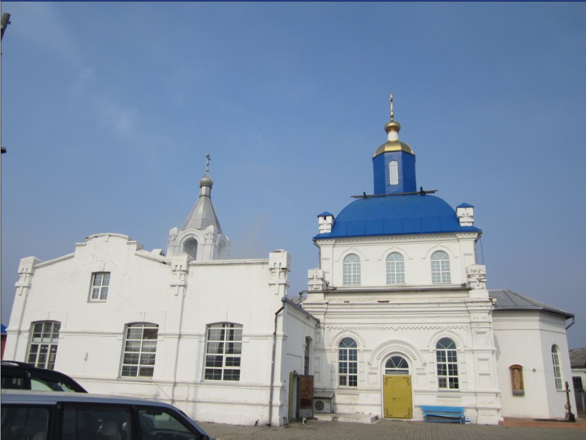 Церковь Успения Пресвятой Богородицы, Владимиро-Александровское (Партизанский район и г. Партизанск, Приморский край). фасады