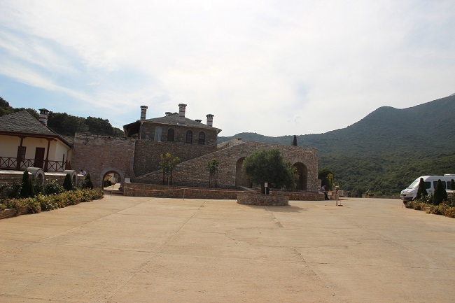 Скит Продром (Иоанна Предтечи), Афон (Ἀθως) (Айон-Орос (Άγιον Όρος), Греция). фасады