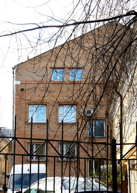 Домовая церковь Иосифа Волоцкого при Издательском Совете РПЦ, Хамовники (Центральный административный округ (ЦАО), г. Москва). фасады