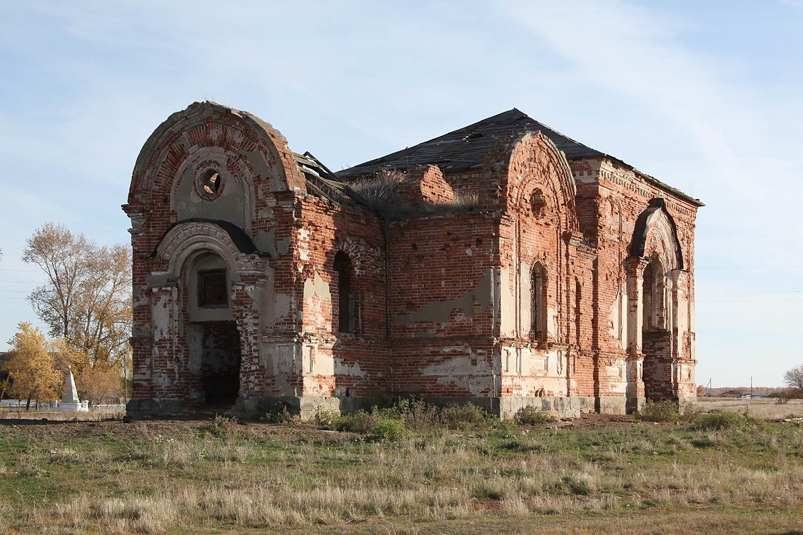 Церковь Михаила Архангела, Михайловка (Шумихинский район, Курганская область). фасады, Вид с юго-запада
