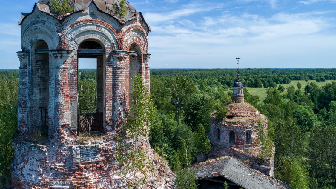 Намесково. Церковь Троицы Живоначальной. архитектурные детали