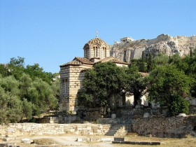 Афины (Αθήνα). Церковь Двенадцати апостолов (Агии Апостоли Солаки)