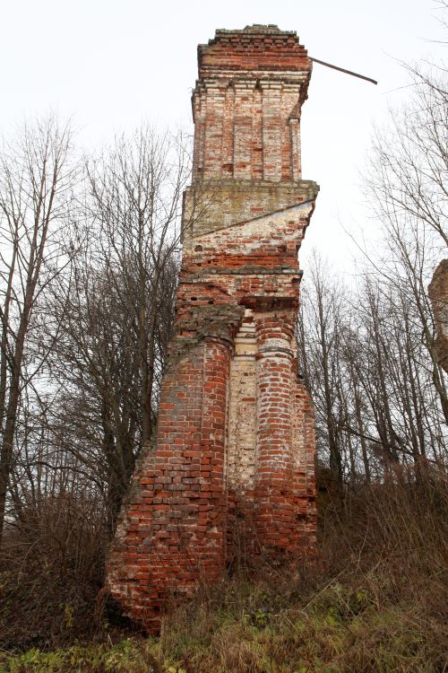 Воскресенское на Сонохте (Песочное). Церковь Воскресения Христова. фасады