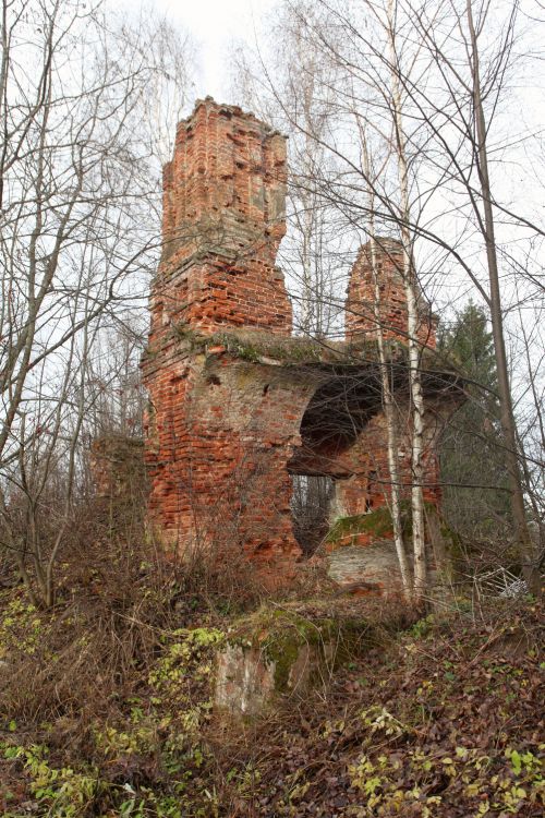 Воскресенское на Сонохте (Песочное). Церковь Воскресения Христова. фасады