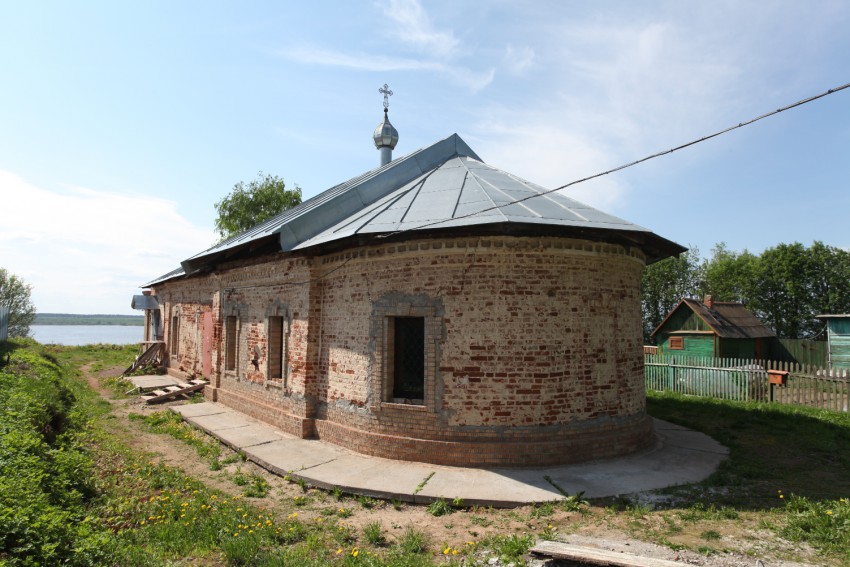 Церковь Феодора, Давида и Константина, Ярославских чудотворцев, Глебово (Рыбинский район, Ярославская область). фасады