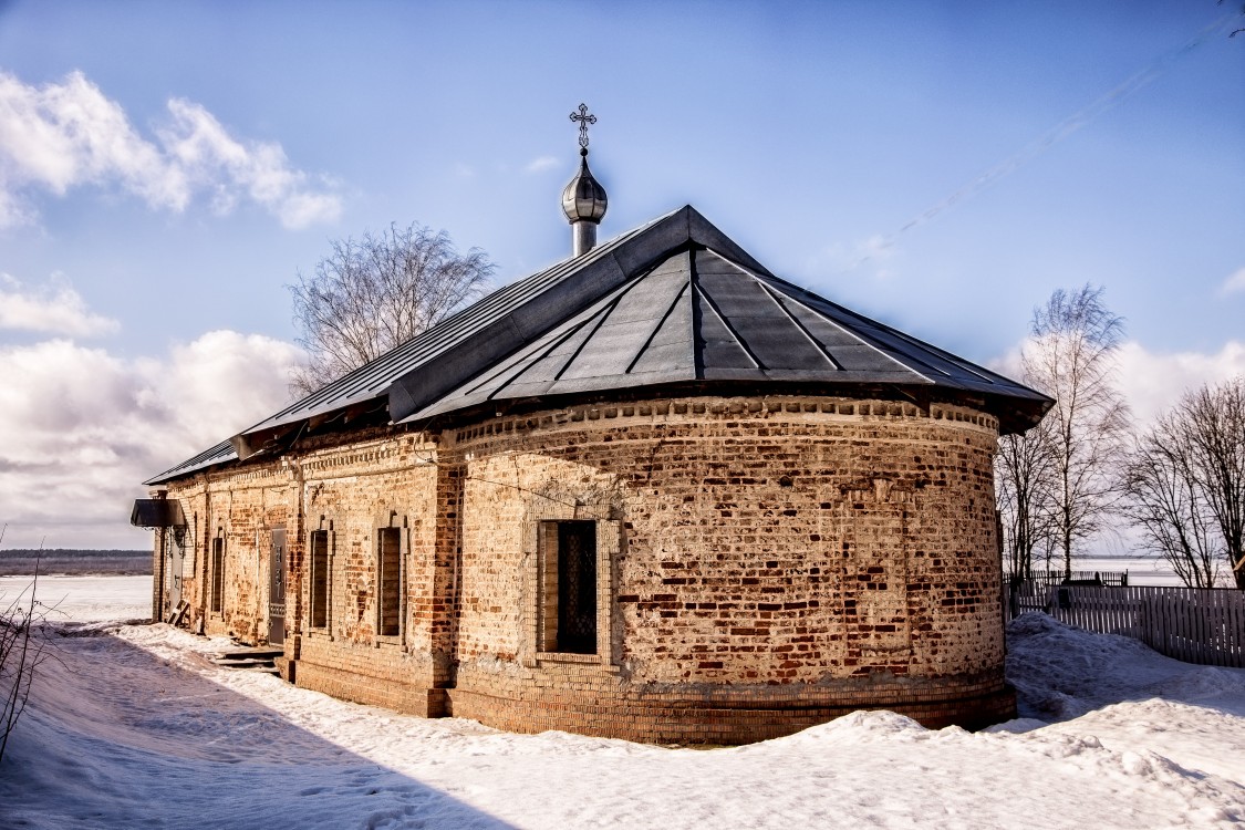 Церковь Феодора, Давида и Константина, Ярославских чудотворцев, Глебово (Рыбинский район, Ярославская область). фасады