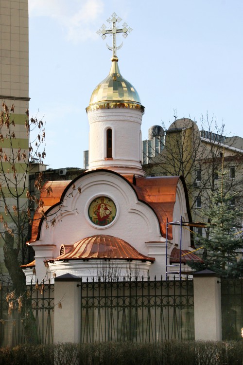Церковь Державной иконы Божией Матери при ГУ МВД по ЦФО, Якиманка (Центральный административный округ (ЦАО), г. Москва). фасады