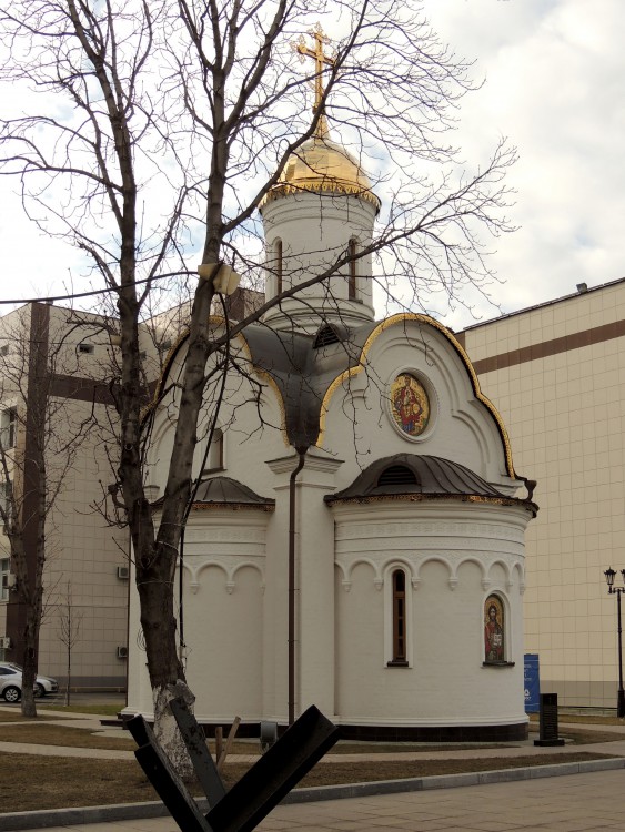 Церковь Державной иконы Божией Матери при ГУ МВД по ЦФО, Якиманка (Центральный административный округ (ЦАО), г. Москва). фасады