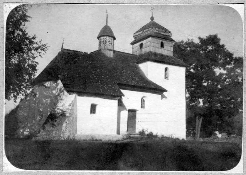 Церковь Георгия Победоносца, Касперовцы (Чортковский район, Украина, Тернопольская область). архивная фотография, Фото 1915 г. на польском сайте fototeka.ihs.uj.edu.pl /navigart/node/22882