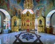 Церковь Сергия Радонежского, , Изербель, Саяногорск, город, Республика Хакасия