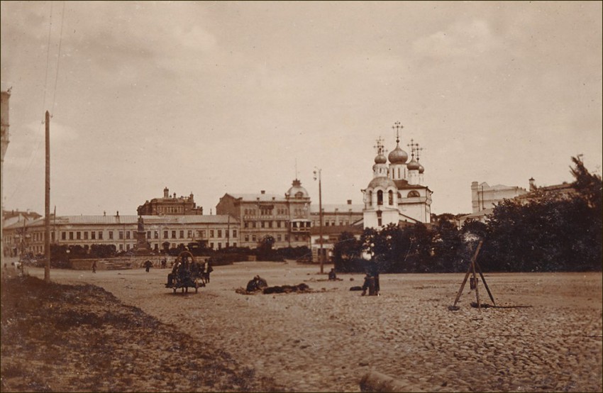 Нижегородский район. Собор Благовещения Пресвятой Богородицы. архивная фотография, начало 1910-х гг.,фото из архива семьи Комаровых http://www.nizhnyfoto.ru/foto/blag/blag1_4.php