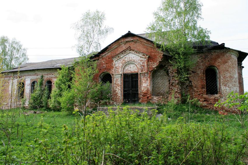 Церковь Покрова Пресвятой Богородицы, Никола (Яранский район, Кировская область). общий вид в ландшафте