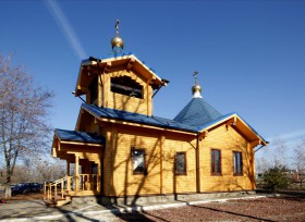 Шахты. Храм-часовня Сергия Радонежского на Центральном кладбище