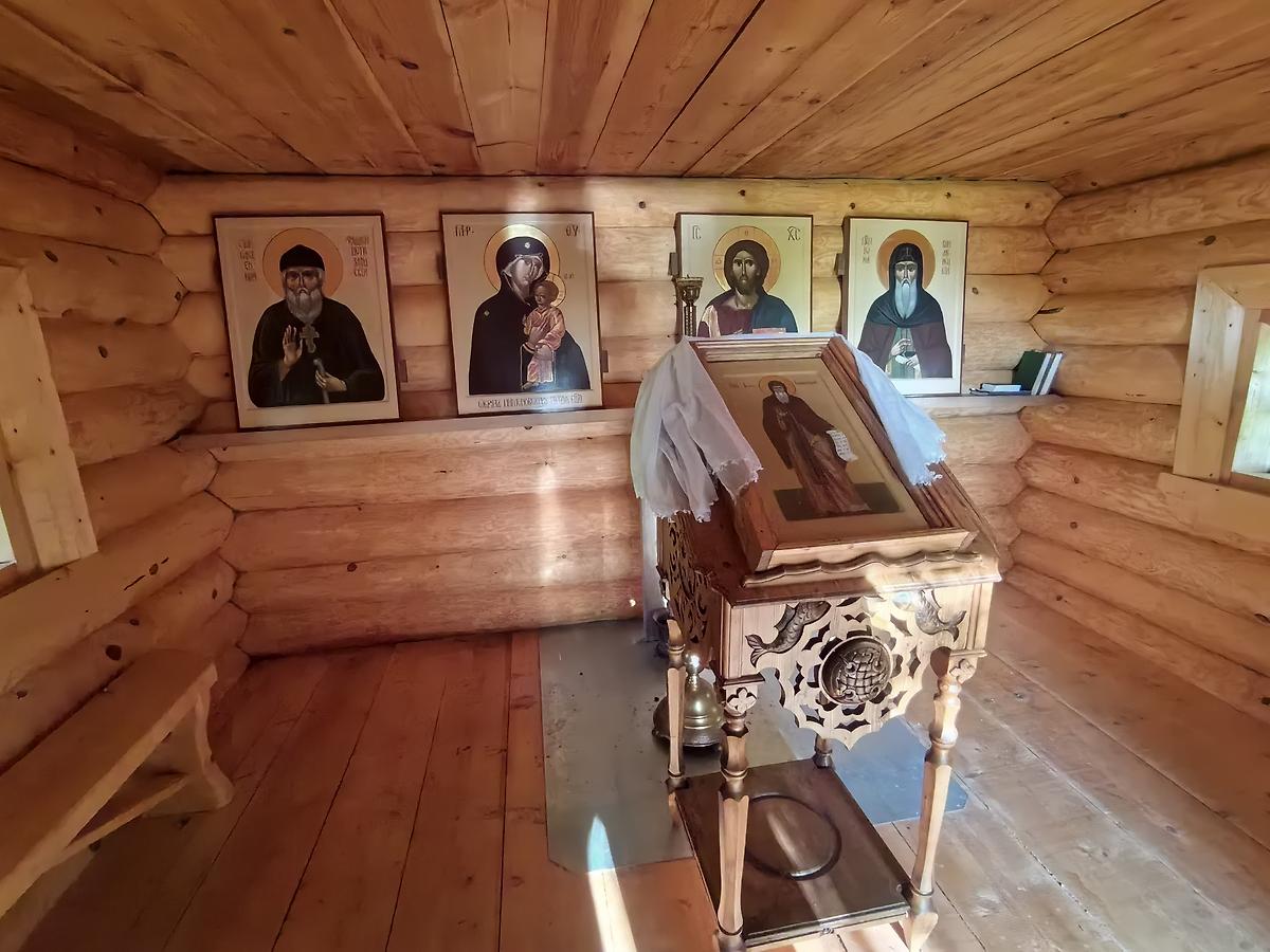интерьер и убранство. Часовня Ионы Клименецкого, Патаневщина (Медвежьегорский район, Республика Карелия)