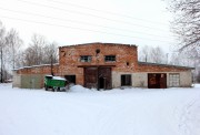 Церковь Троицы Живоначальной, Западный фасад здания. <br>, Ветошкино, Лебяжский район, Кировская область