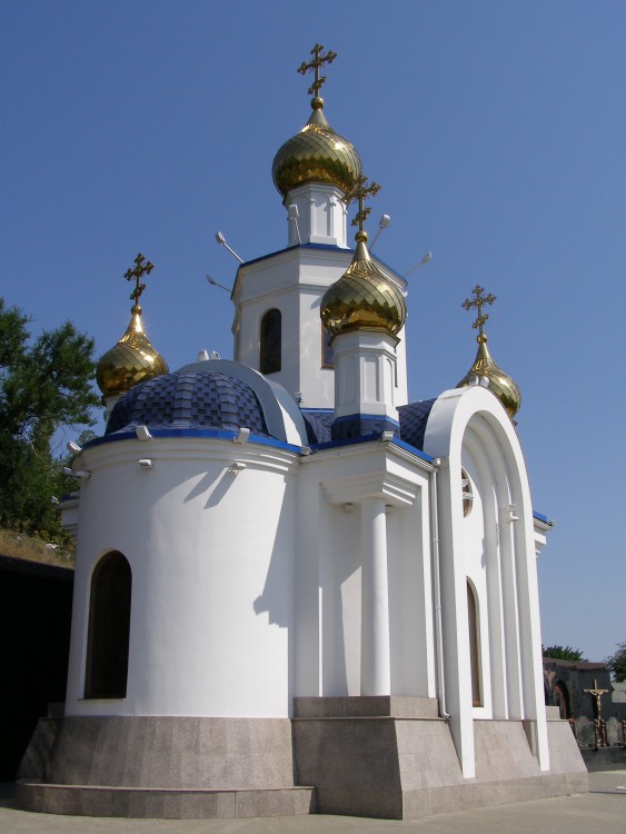 Самуила пророка, храм-часовня, Каменоломни (Октябрьский район, Ростовская область). фасады, Вид с юго-запада