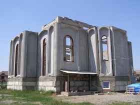 Шахты. Церковь Иоанна Кронштадтского в посёлке Текстильщиков