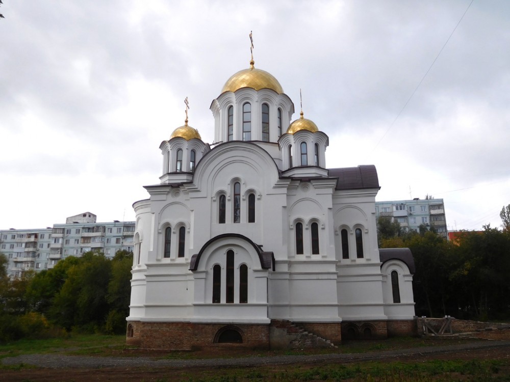 Церковь Троицы Живоначальной на Воронежских озёрах (новая), Самара (Самара, город, Самарская область). фасады