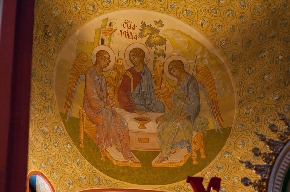 Церковь Троицы Живоначальной на Воронежских озёрах (новая), Самара (Самара, город, Самарская область). интерьер и убранство
