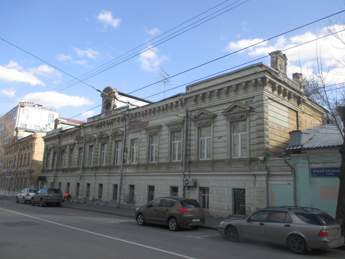 Домовая церковь Серафима Саровского и Пантелеимона Целителя при Народной Лечебнице, Басманный (Центральный административный округ (ЦАО), г. Москва). фасады