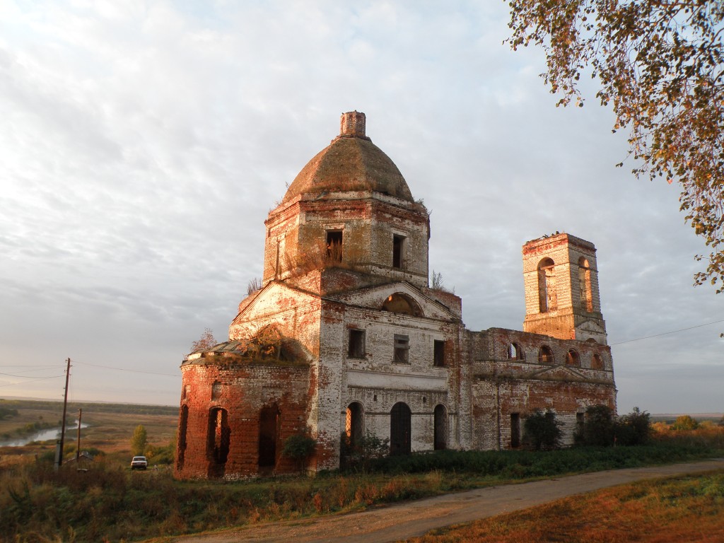 Церковь Тихвинской иконы Божией Матери, Кекино (Воротынский район, Нижегородская область). фасады