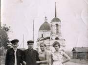 Церковь Тихвинской иконы Божией Матери, Фото 1961 г.<br>, Кекино, Воротынский район, Нижегородская область