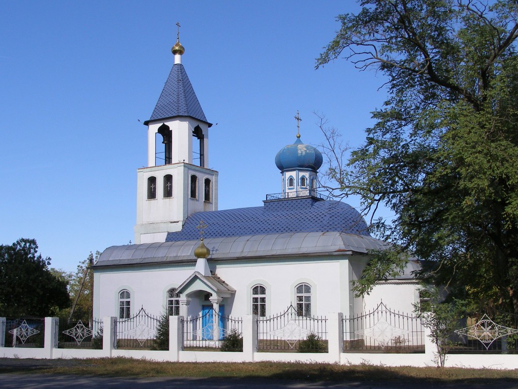 Мелиховская. Церковь Спаса Преображения. фасады, Вид с юго-востока