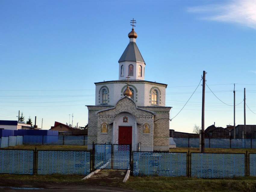 Репьёвка Колхозная. Церковь Серафима Саровского. фасады