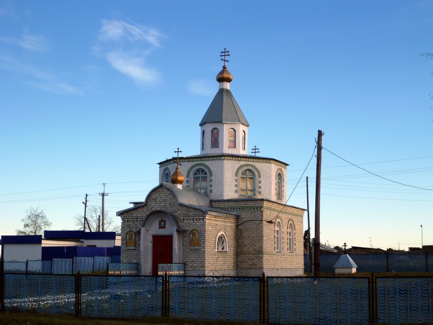 Репьёвка Колхозная. Церковь Серафима Саровского. фасады