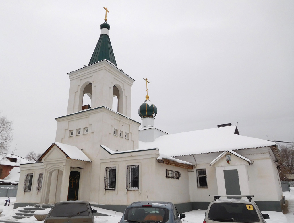 Самара. Церковь Ксении Петербургской. фасады